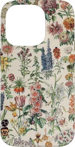 Miniatura 17 de Cute Flowers Vintage Botanical Flower Illustration Case for iPhone 17