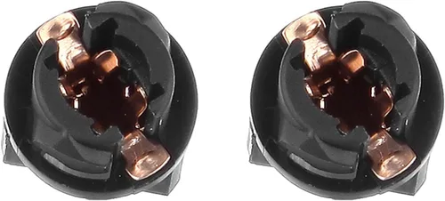 Miniatura 2 de cciyu Paquete de 8 enchufes giratorios de 17 37 70 para panel de instrumentos, lámpara de tablero (T5 Twist Lock)