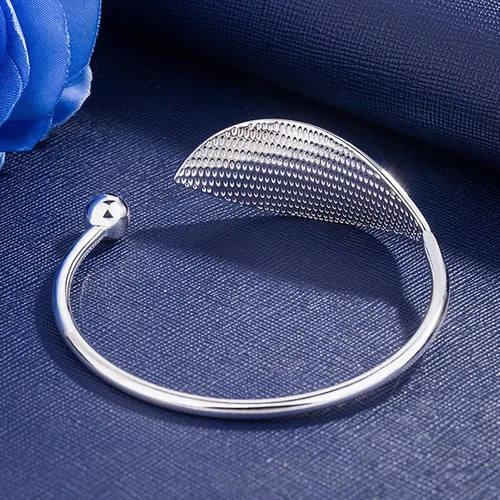 Miniatura 8 de Pulseras de plata de ley 925 para mujer elegante pulsera de plata de ley 925 pulsera de joyería para mujer pulseras de plata para cumpleaños