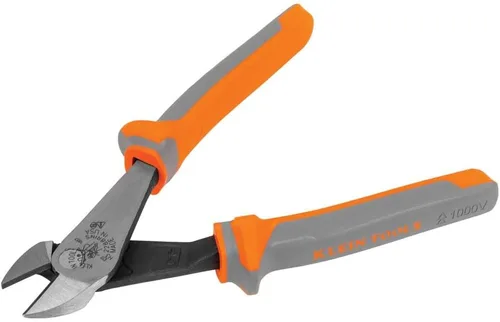 Miniatura 12 de Klein Tools 2288RINS Alicates Cortadores Diagonales Aislados de 1000V, Fabricados en EE.UU., Diseño de Alta Palanca, Cuchillas Endurecidas por