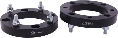 Espaciadores de rueda forjados en negro 4x137 para todoterreno de 1 pulgada con pernos de 10x1.25 Compatibles con Kawasaki Can-Am Bombardier Suzuki