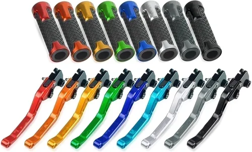 Miniatura 2 de Motocicleta para BMW F650GS 2000 2001 2002 2003 2004 2005 F 650 GS Mango de embrague de freno Logo F650GS Accesorios de motocicleta Palanca