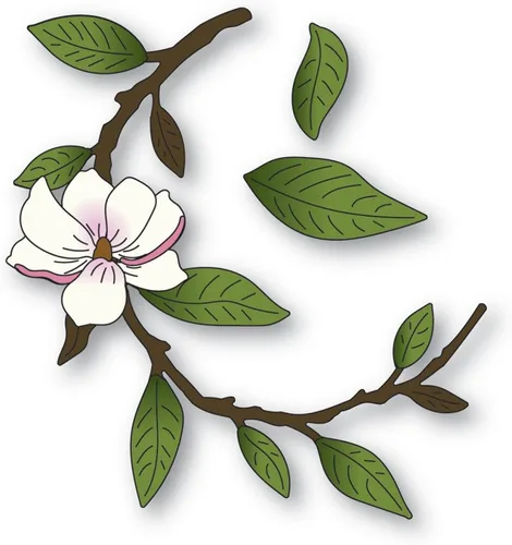 Miniatura 6 de Troqueles de flores y hojas para hacer tarjetas, hojas florales creativas, troqueles de corte de metal para álbumes de recortes, manualidades
