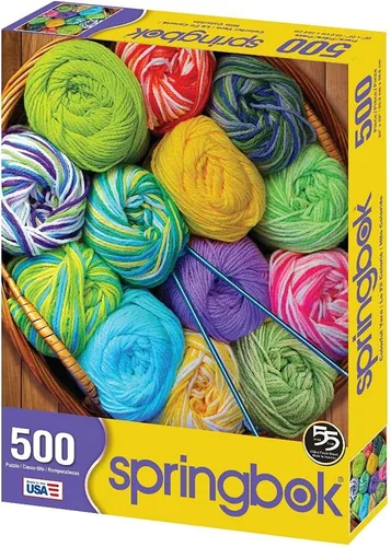 Miniatura 2 de Springbok - Rompecabezas de 500 piezas de hilos coloridos