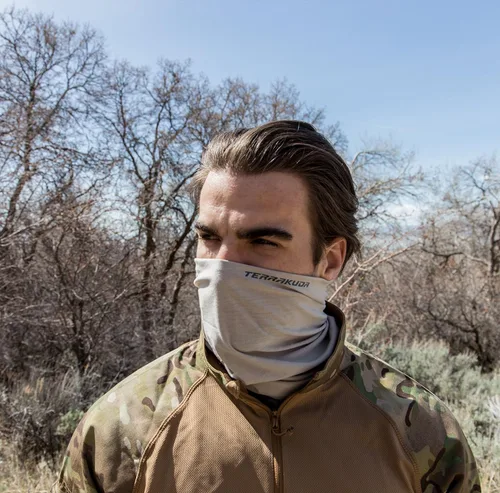 Miniatura 4 de Terra Kuda - Funda multiuso para cara y cuello antideslizante ligera transpirable para protección del sol y polvo balaclava