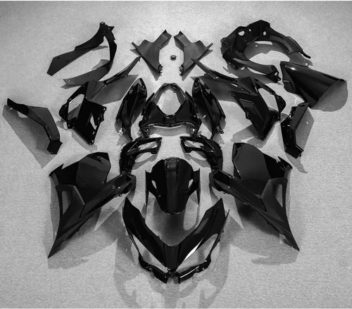 Miniatura 2 de Juego de carenado negro brillante para 2018 2019 2020 2021 2022 2023 Kawasaki Ninja 400 EX400 ABS, cuerpo de plástico inyectado