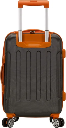 Miniatura 3 de Rockland London Equipaje con carcasa rígida con ruedas, Carbón), F190-CHARCOAL