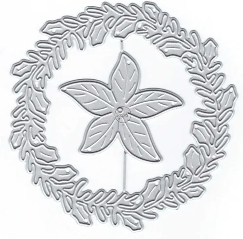 Miniatura 30 de DzIxY Juego de troqueles de corte de metal de encaje con flores antiguas para hacer tarjetas, juegos de troqueles de papel de gofrado, plantillas