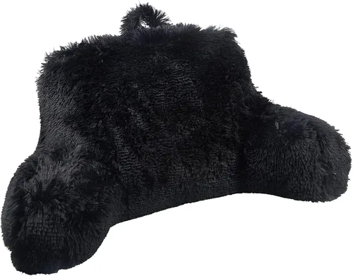 Miniatura 13 de Klear Vu Almohada de lectura lanuda para adultos y niños, soporte lumbar y de brazo en cama, silla, sofá y suelo, 30 x 21 pulgadas, tamaño único