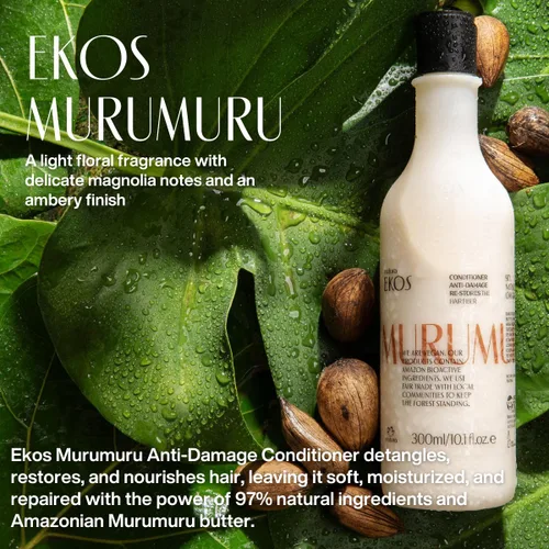 Miniatura 2 de natura - Ekos Murumuru - Acondicionador restaurador - Anti-Daño - Desenredante e hidratante - Combate la sequedad - Cuidado del cabello vegano