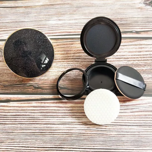 Miniatura 7 de FOMIYES Estuche robusto 2pcs envases de polvo vacíos Fundación Suelta Puff Box Estuche de maquillaje de viaje recargable