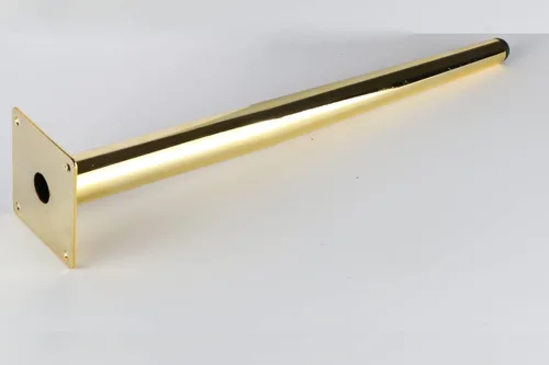 Miniatura 5 de Osring Patas de muebles de 16 pulgadas, patas redondas de metal cónico dorado para mesa, muebles inclinados para gabinete, accesorios para mesa
