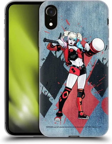 Miniatura 81 de Head Case Designs Funda de gel suave con licencia oficial de Batman DC Comics Love Hate Joker Harley Quinn Graphics [protección de grado militar]