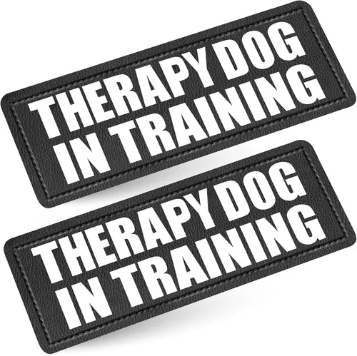Miniatura 8 de Parches para gancho y bucle de arnés de perro de servicio, parche de "emotional support" durante el adiestramiento de perros de servicio y perros