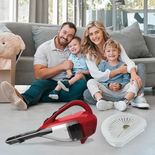 Miniatura 6 de Paquete de 9 filtros de repuesto para aspiradora de mano inalámbrica Black + Decker Dustbuster AdvancedClean VLPF10 HLVA320J26 HLVA325J10