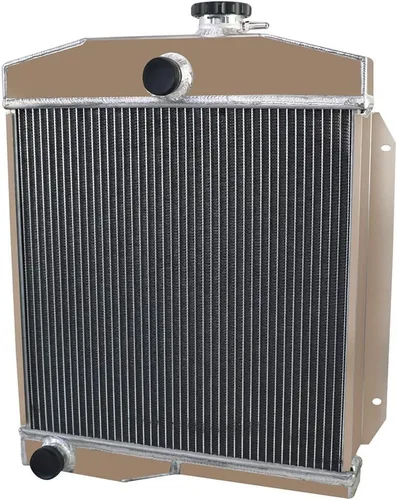 Miniatura 2 de ALLOYWORKS Radiador de aluminio de 3 filas para Jeep CJ3 CJ5 CJ6 Willys 1955-1971 All Aluminum Radiator. Superior cooling performance. Long
