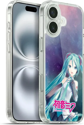 Miniatura 73 de Head Case Designs Licencia Oficial Hatsune Miku Gráficos Lindos Carcasa de Gel [Protección de Grado Militar] Compatible con Apple iPhone 7