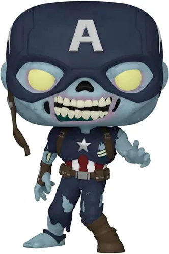 Miniatura 2 de Funko 58254 Pop! Marvel: ¿Y si - Zombie Capitán América Exclusivo #948