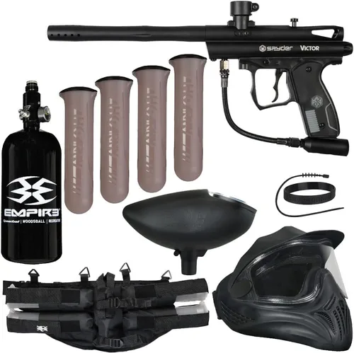 Miniatura 5 de Action Village Kingman Spyder Victor - Kit de pistola de paintball legendaria Púrpura