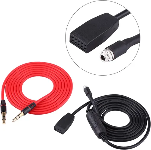 Miniatura 9 de Cable auxiliar para coche, reproducción de música Plug and Play, adaptador auxiliar de 0.138 in para E53 E39 X5 E46 1998-2006 conductores viajeros