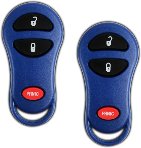 Miniatura 9 de KeylessOption - Llavero de auto con control remoto para entrada sin llave, repuesto para 04686481, Negro