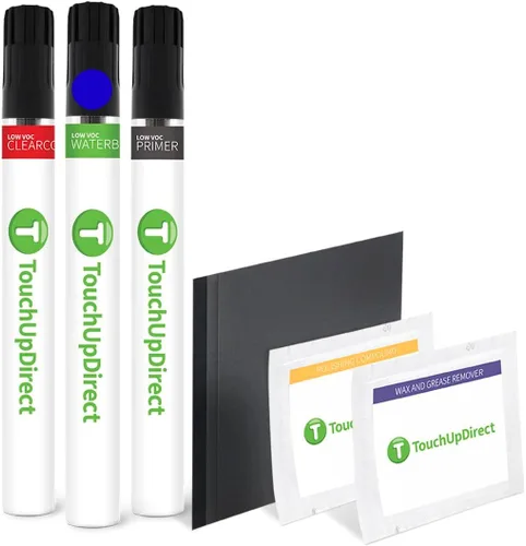 Miniatura 92 de TouchUpDirect NH-578 Taffeta White compatible con Pintura de retoque Honda Exact Match en aerosol - Kit esencial Tafetán Blanco