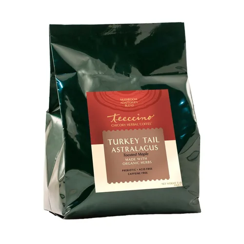 Miniatura 21 de Teeccino Lion’s Mane Rhodiola Café alternativo de setas adaptogénicas - Rosa - Café de setas herbal con sabor a mane de león y rhodiola, tostado
