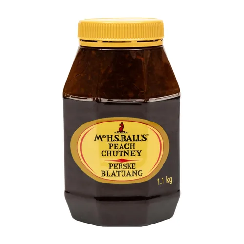 Miniatura 10 de Mrs Balls HOT Chutney 2.4 lbs Frasco de plástico de boca ancha importado de Sudáfrica