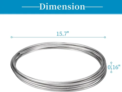 Miniatura 3 de Bobina de tubos de acero inoxidable Vigorous, 3/8" x 7.6 m, Grado 304
