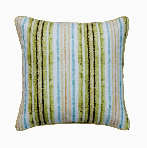Miniatura 43 de The HomeCentric Fundas de almohada decorativas con bordes de 12 x 12 pulgadas Funda de cojín de seda de arte moderno Fundas de almohada verdes