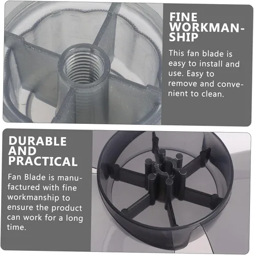 Miniatura 2 de Piezas de repuesto de ventilador de plástico para ventiladores de pie y mesa compatibles con modelos de ventiladores domésticos, material plástico
