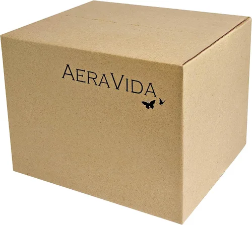 Miniatura 6 de AeraVida Jarrón de madera de árbol de mango en espiral grabado a mano tallado a mano para estante de mesa y decoración del hogar