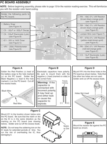 Miniatura 4 de Elenco Práctico kit de proyecto de soldadura