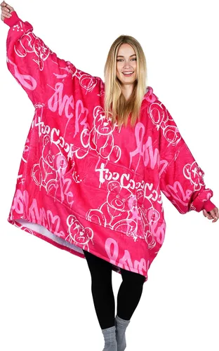 Miniatura 16 de Catalonia Sudadera con Capucha Manta Extragrande, Cómoda Sudadera Sherpa Usable, Regalo para Ella