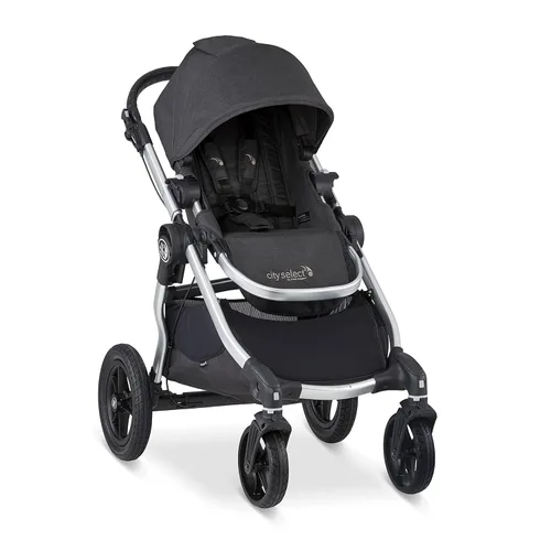 Miniatura 7 de Baby Jogger City Select cochecito doble Cochecito para bebé con 16 formas de montar, asiento de segunda incluido Cochecito plegable rápido, Jet