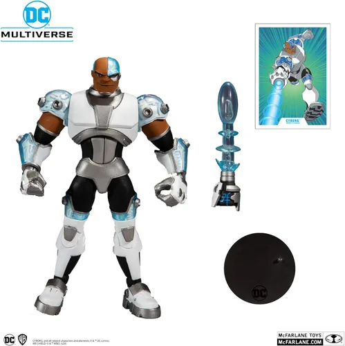 Miniatura 7 de McFarlane Toys DC Multiverse animado CyborgDC Multiverse 7 figuras de acción - Cyborg