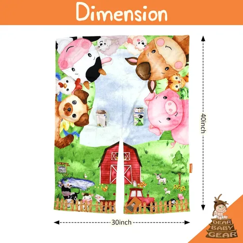 Miniatura 4 de Dear Baby Gear Funda de asiento de automóvil para niños y niñas, toldo para asiento de automóvil para bebé con apertura a presión, funda de asiento