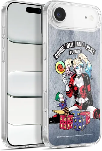 Miniatura 67 de Head Case Designs Funda de gel suave con licencia oficial de Batman DC Comics Love Hate Joker Harley Quinn Graphics [protección de grado militar]