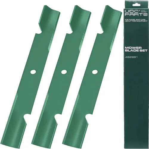 Miniatura 16 de UDC Parts GY20852 Hojas de corte de 48 pulgadas para John Deere D140 E140 S140 Z355E GX21784 GX21786 S170 E170 LA130 LA145 D160 S160 E160 E150 D155