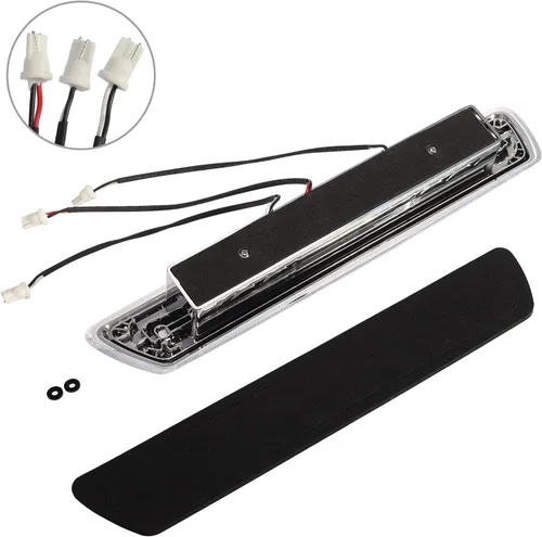 Miniatura 5 de Partsam 3ª luz de freno LED de repuesto para Ford F150 09-14 2009 2010 2011 2012 2013 2014 Tercera luz de freno LED transparente para techo