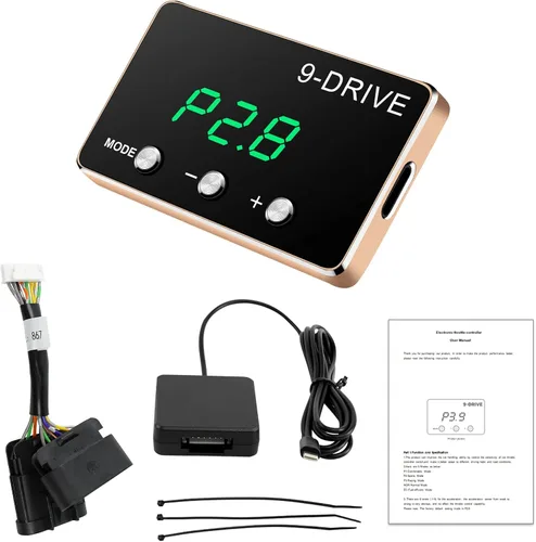 Controlador de Respuesta de Acelerador 9Drive Compatible con BMW 2002+, HYUNDAI Genesis 2009+, Genesis Sedan 2010+, Genesis Equus 2009-2016, Genesis