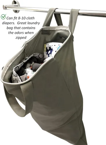 Miniatura 4 de MOM & BAB Bolsas húmedas para pañales de tela para bebé, trajes de baño y toallas, viajes, bolsa húmeda y seca para bolsa de pañales, piezas
