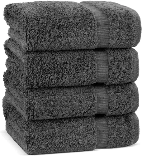 Miniatura 12 de Chakir Turkish Linens - Toallas turcas de alta calidad 100% algodón para baño, 13 x 13 pulgadas (6 toallas pequeñas, aguamarina)