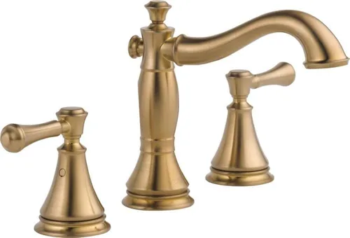 Miniatura 10 de Delta 3597LF-MPU Cassidy llave para baño de amplio alcance, con montaje de drenaje emergente, 3597LF-RBMPU Bronce veneciano