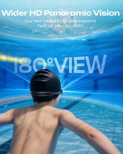 Miniatura 6 de OLANRUN Swim Goggles for Kids 6-14, Anti-Fog UV Protection Kids Goggles, Leakproof Pool Swimming Goggles for Youth Boys Girls