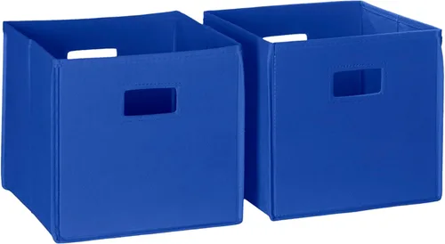 Miniatura 36 de RiverRidge Cajones de almacenamiento plegables con asas Organizador de almacenamiento Aqua Cube para armario, dormitorio y sala de juegos - Juego