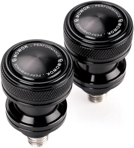 Miniatura 8 de MOWOK Se adapta a 150NK 250NK 250SR 400NK 650NK 400GT 650TR-G 650MT 800MT Accesorios Motocicleta M10 Basculante Carretes Slider Stand (negro)