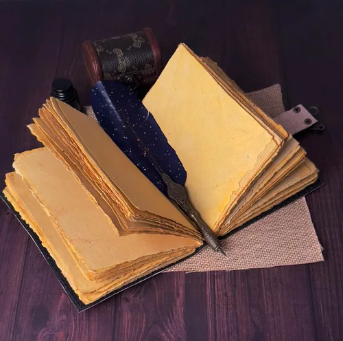 Miniatura 6 de Libro de hechizos en blanco de sombras, suministros de brujería, hechizo de bruja para hombres y mujeres, 200 páginas con cierre de cerradura, papel