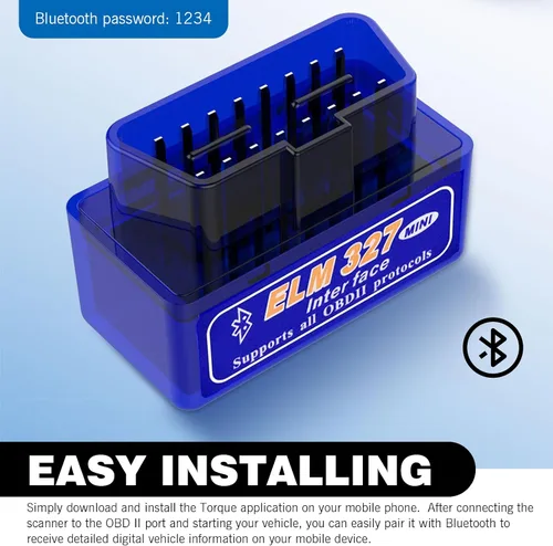 Miniatura 6 de MLY Escáner de Diagnóstico Automotriz OBDII, Herramienta de Diagnóstico Bluetooth OBDII ELM327 V2.1, Lector Profesional de Códigos de Falla