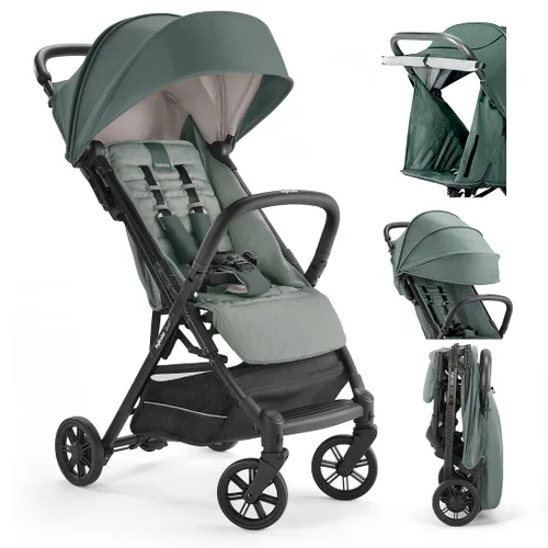 Miniatura 11 de Inglesina Quid 2 Cochecito - Alpaca Beige - Cochecito de viaje ultra compacto y ligero, para bebés y niños pequeños, cabeza de avión, plegable